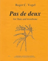 PAS DE DEUX FLUTE AND TROMBONE cover